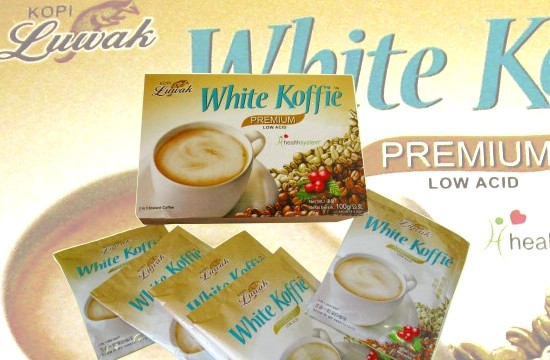 Comodo 3-in-1 white coffee with Kopi Luwak Coffee Bean 201108
